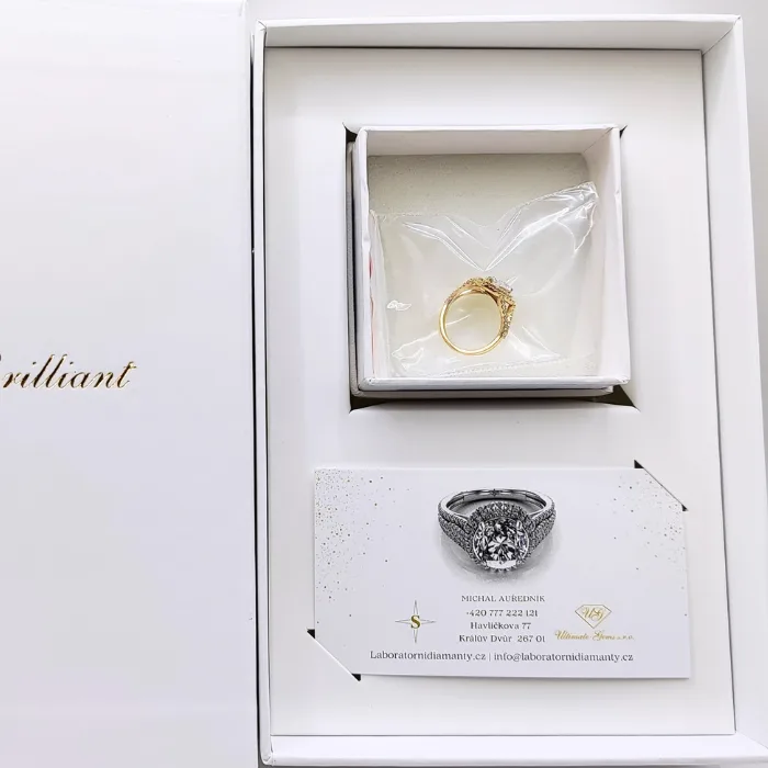 Laboratory Diamonds jewellery box