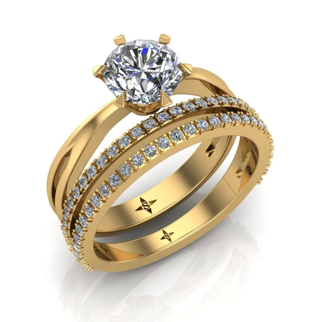 Sélection de formes et couleurs de diamants de laboratoire