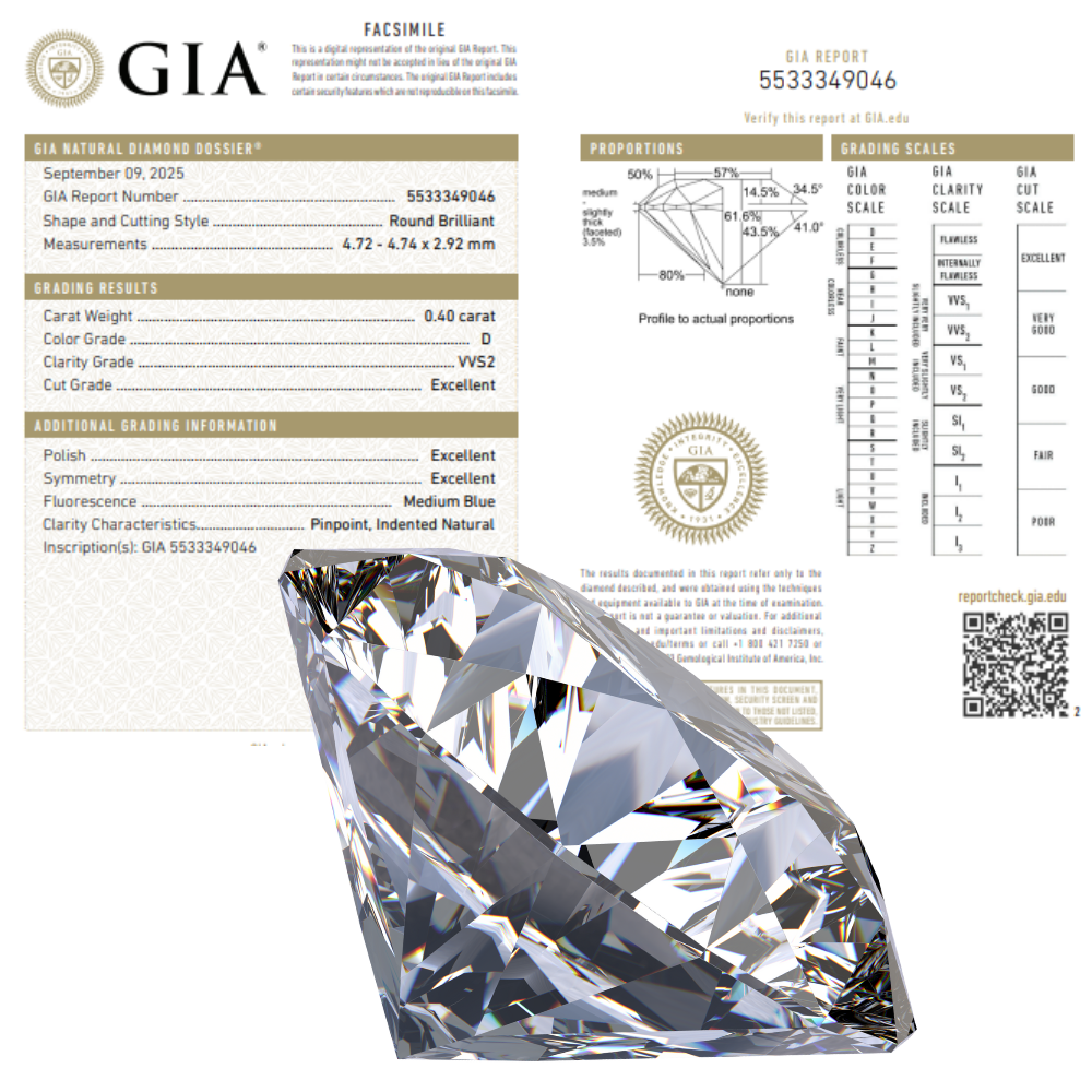 GIA Natural diamonds