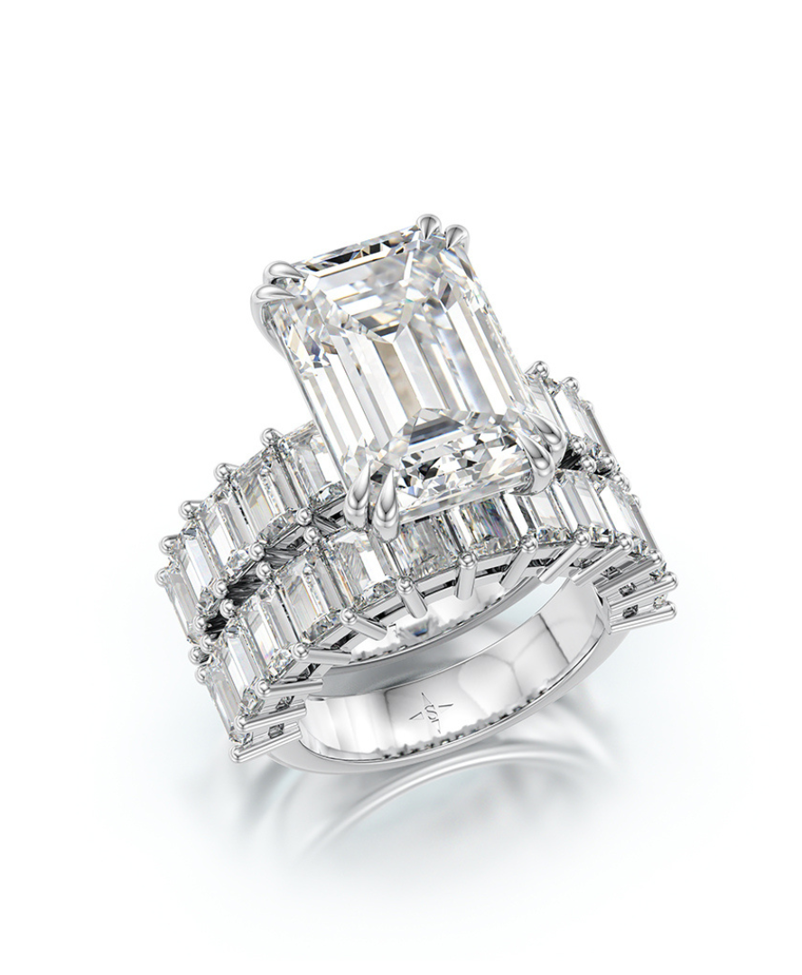 step B diamond ring